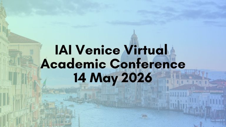 IAI Academic Conference Proceedings, Venice 14 May 2026